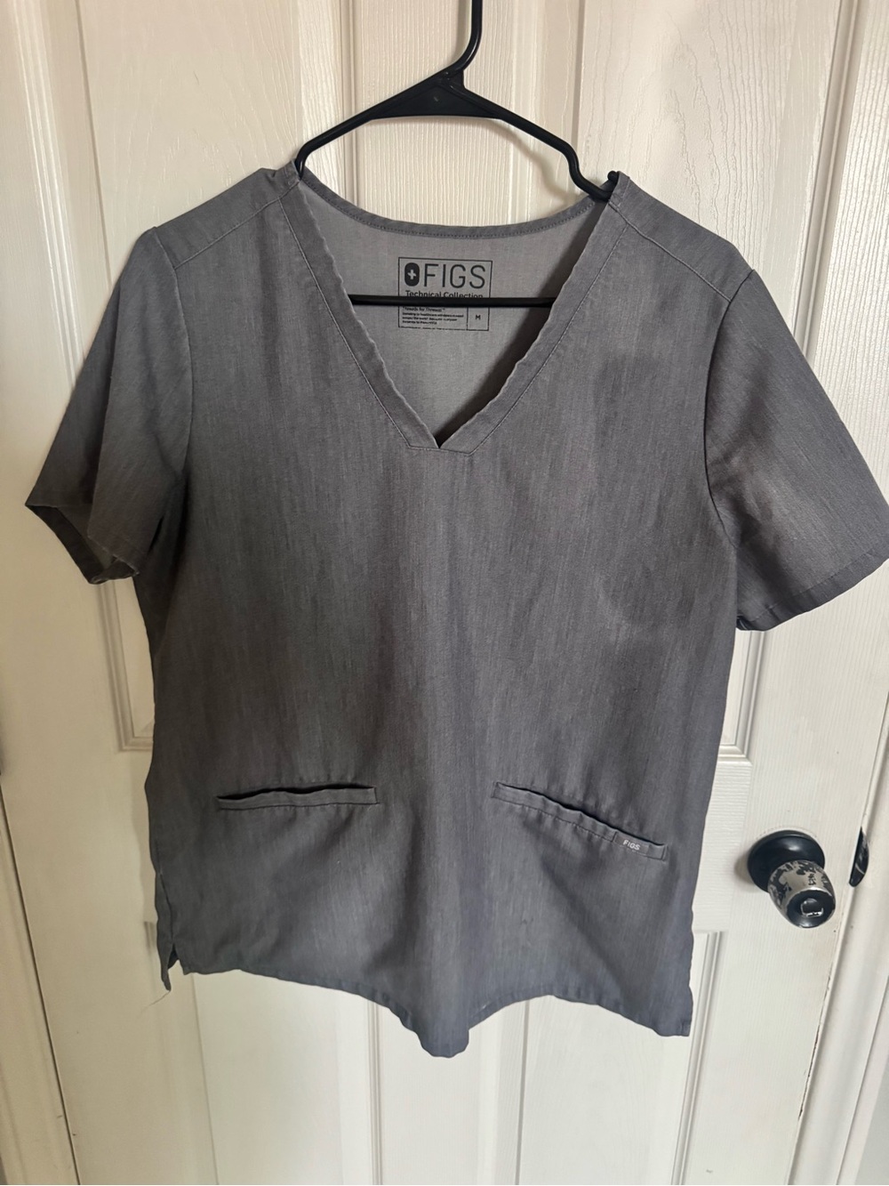 FIGS Women's Gray scrubs set